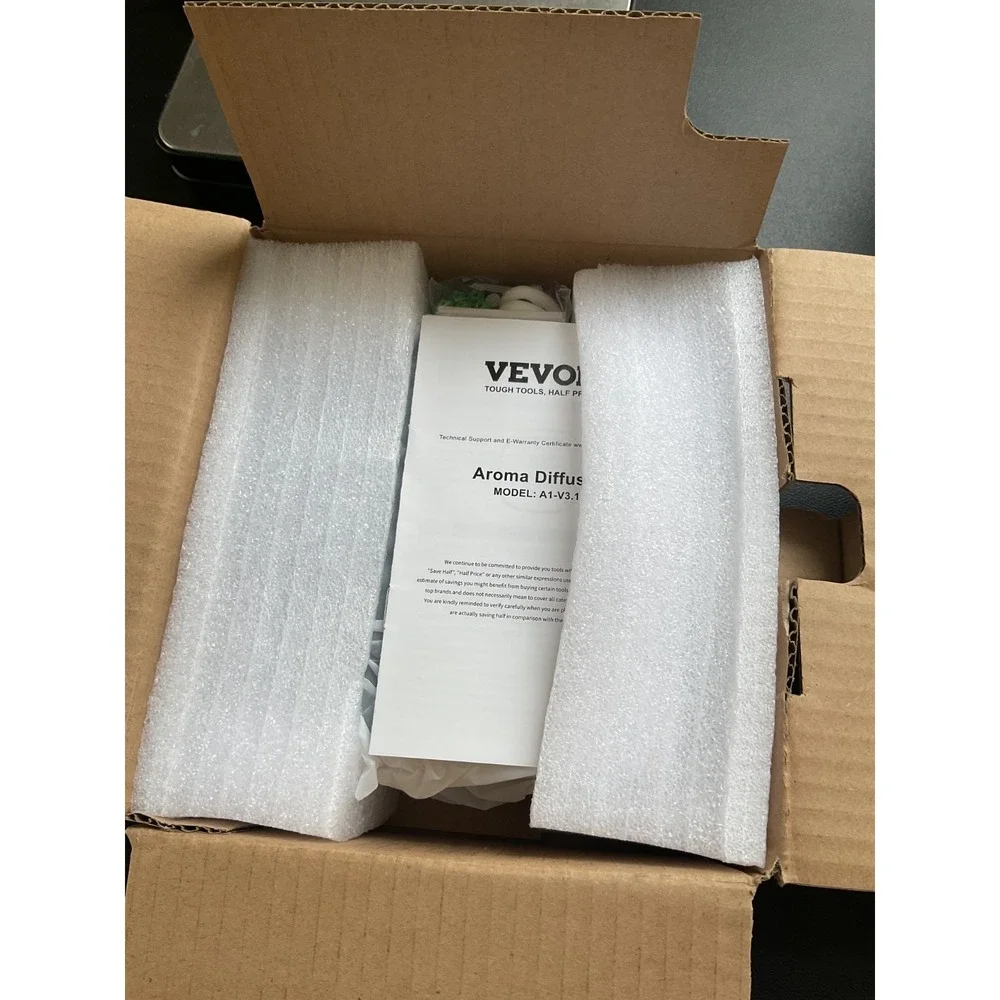 VEVOR Essential Oil Diffuser Waterless Aromatherapy Nebulizing Scent Machine